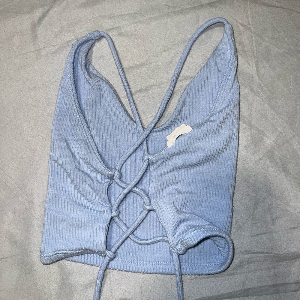 Garage Crisscross Crop Top
